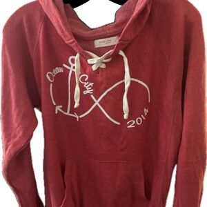 Ocean City  Red Women's Sweater